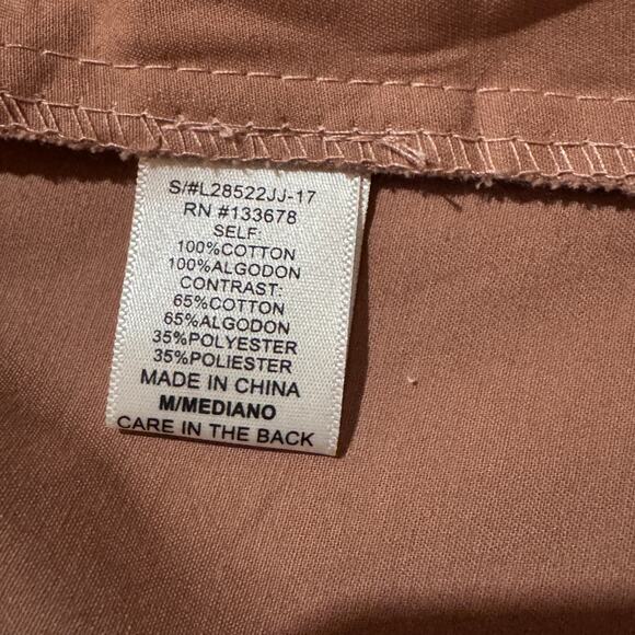 Love Tree Medium Utility Jacket Full-Zip Hooded Pockets Drawstring Rose Pink New - Picture 10 of 11